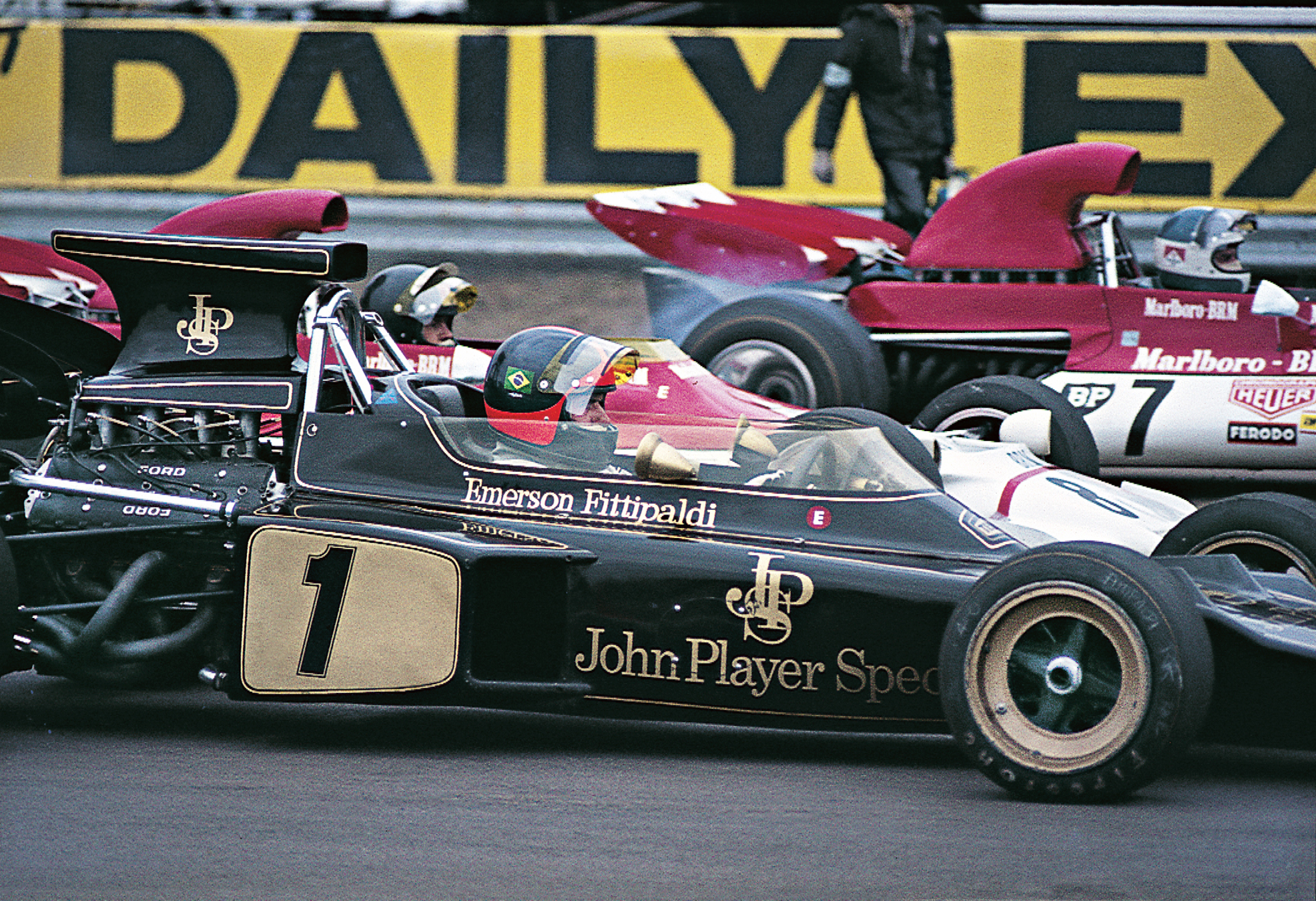 Fittipaldi Grand Prix winning F1 Lotus restored