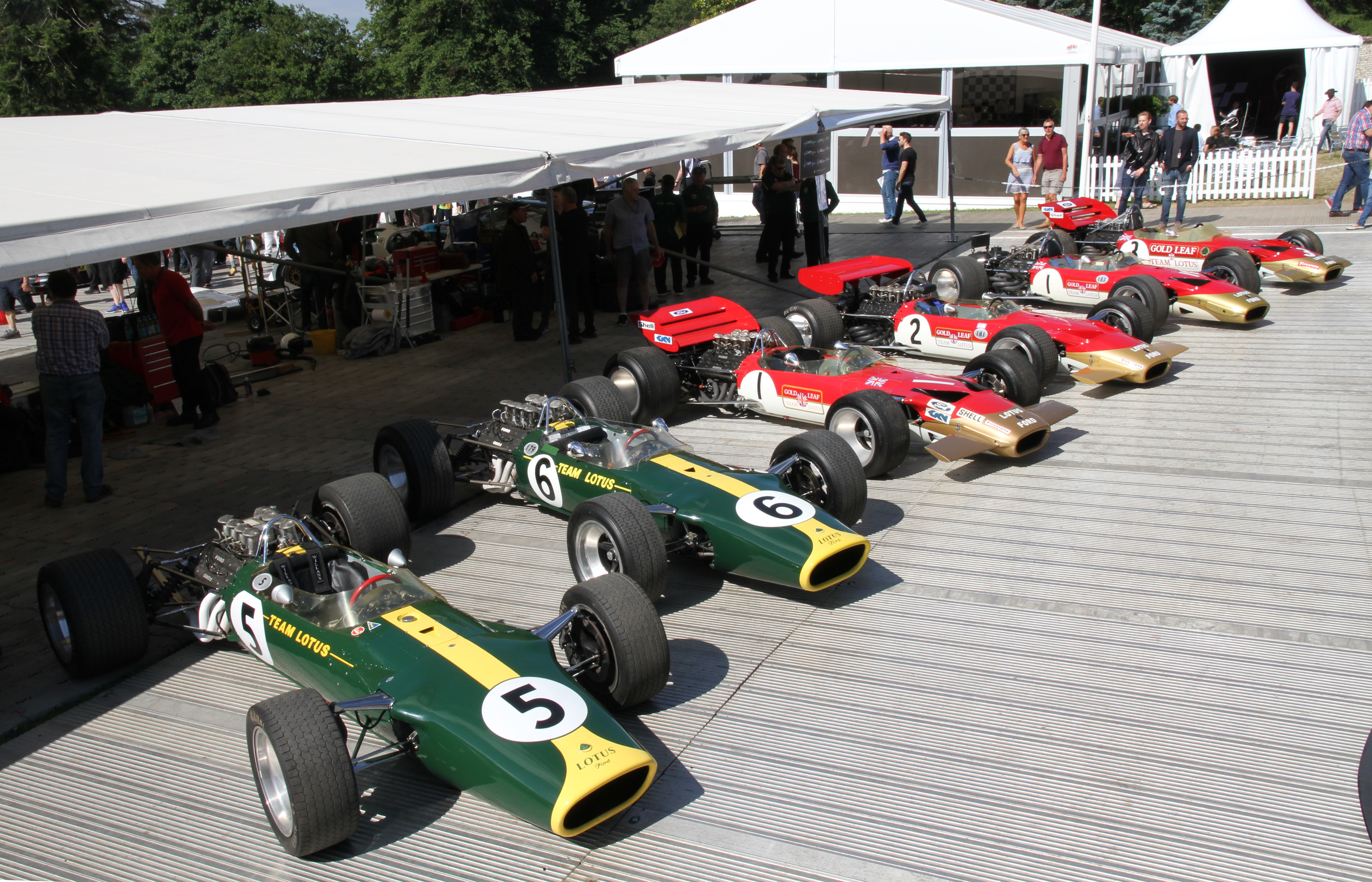 Classic Team Lotus at Goodwood Festival of Speed 2017