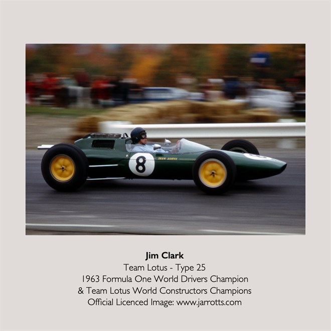 Jim Clark Driving