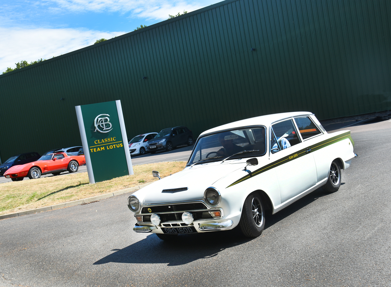 Fred's Cortina Heads Home