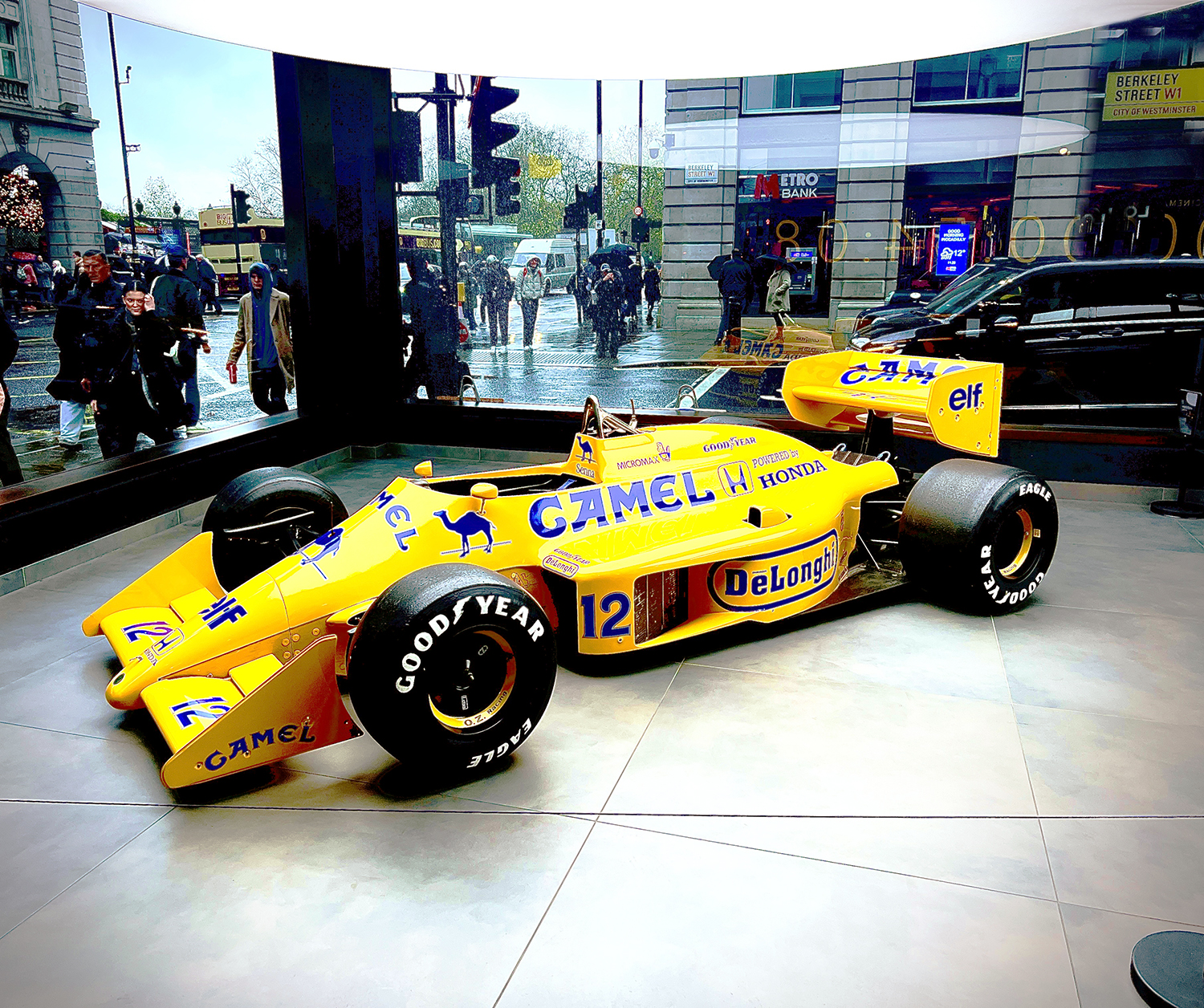 Senna 99T at Lotus Mayfair