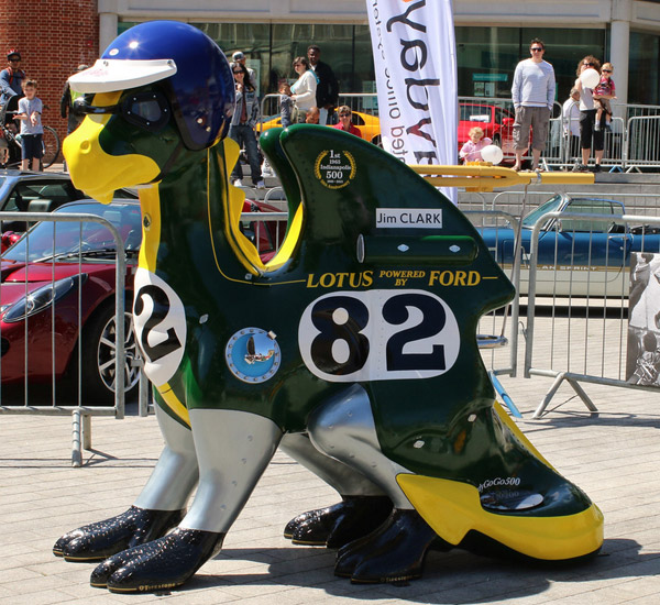 An unusual Lotus gets fired up in Norwich