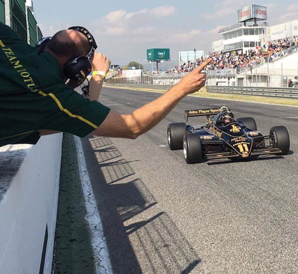 Echo of Team Lotus glory years