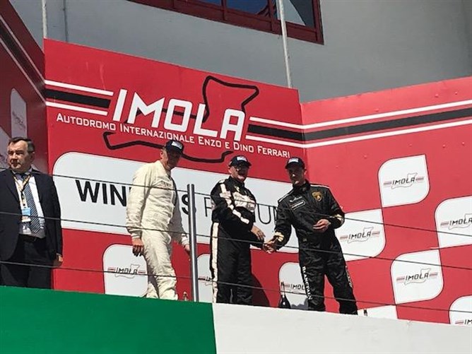 Greg Podium Imola