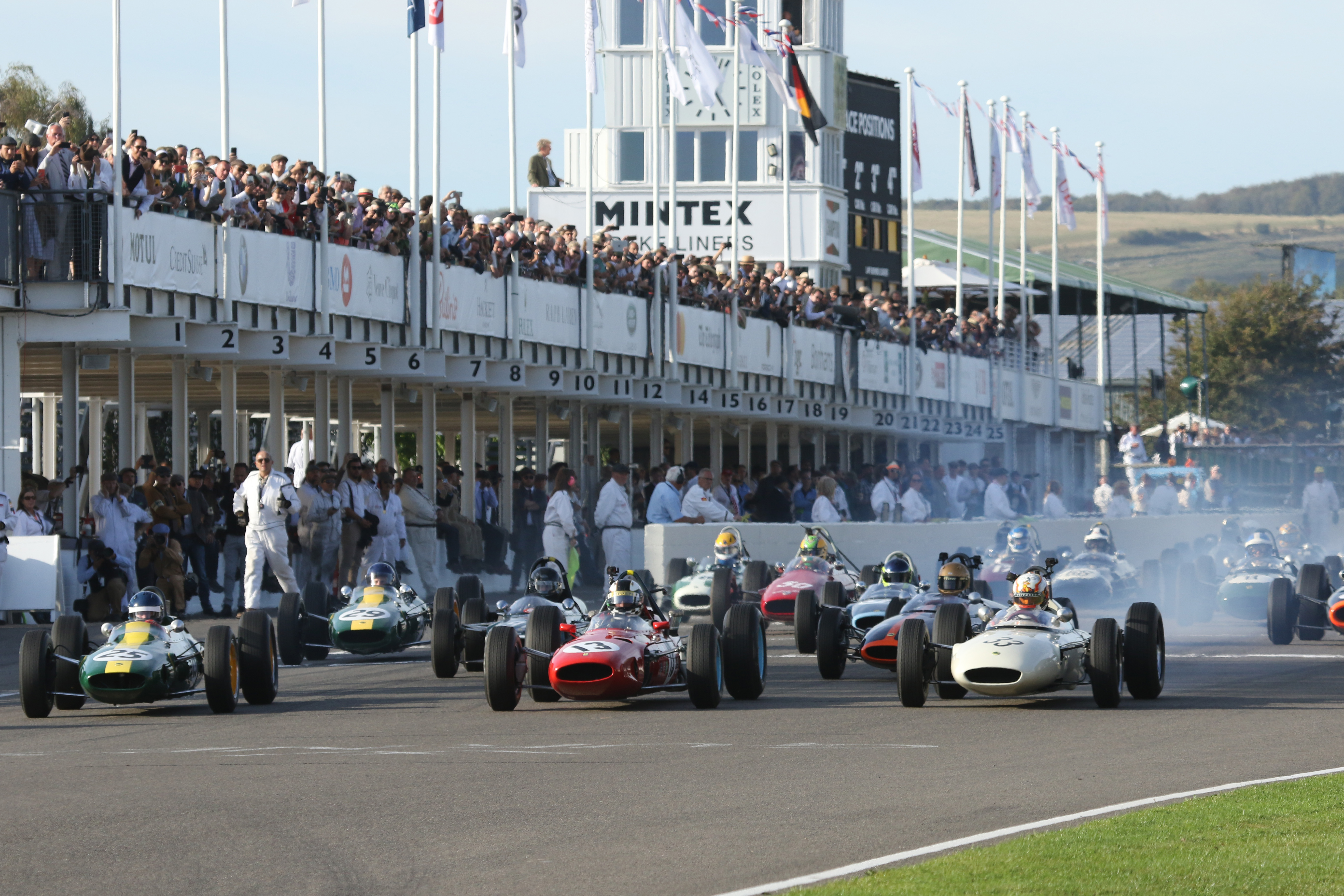 Classic Team Lotus at the Goodwood Revival